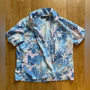 Short Sleeve Button Up Hawaiian Shirt